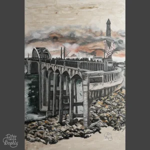 Gateway to the Falls - Patti Boehly Oil Painting