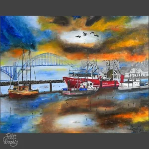 Miss Berdie - Patti Boehly Oil Painting