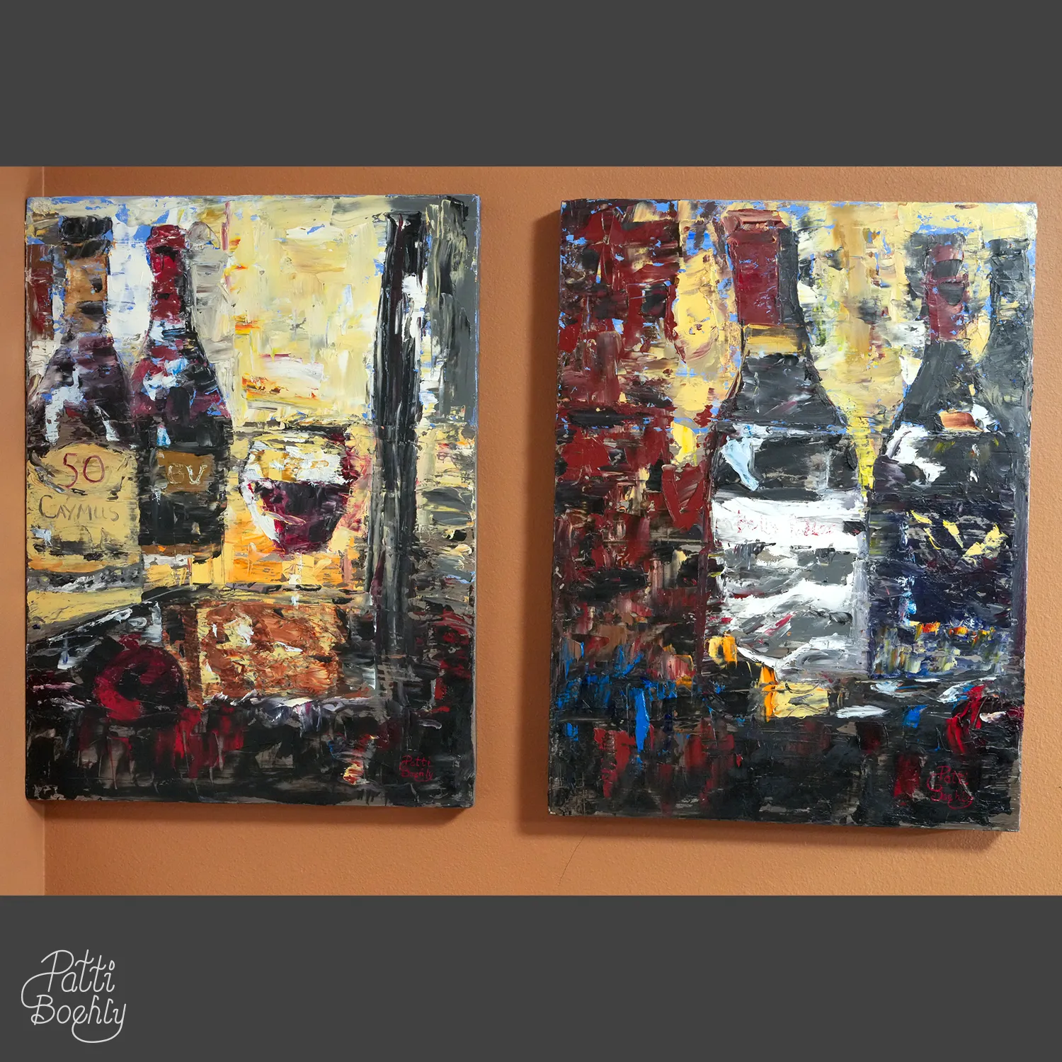 The One With Red - Patti Boehly Oil Painting