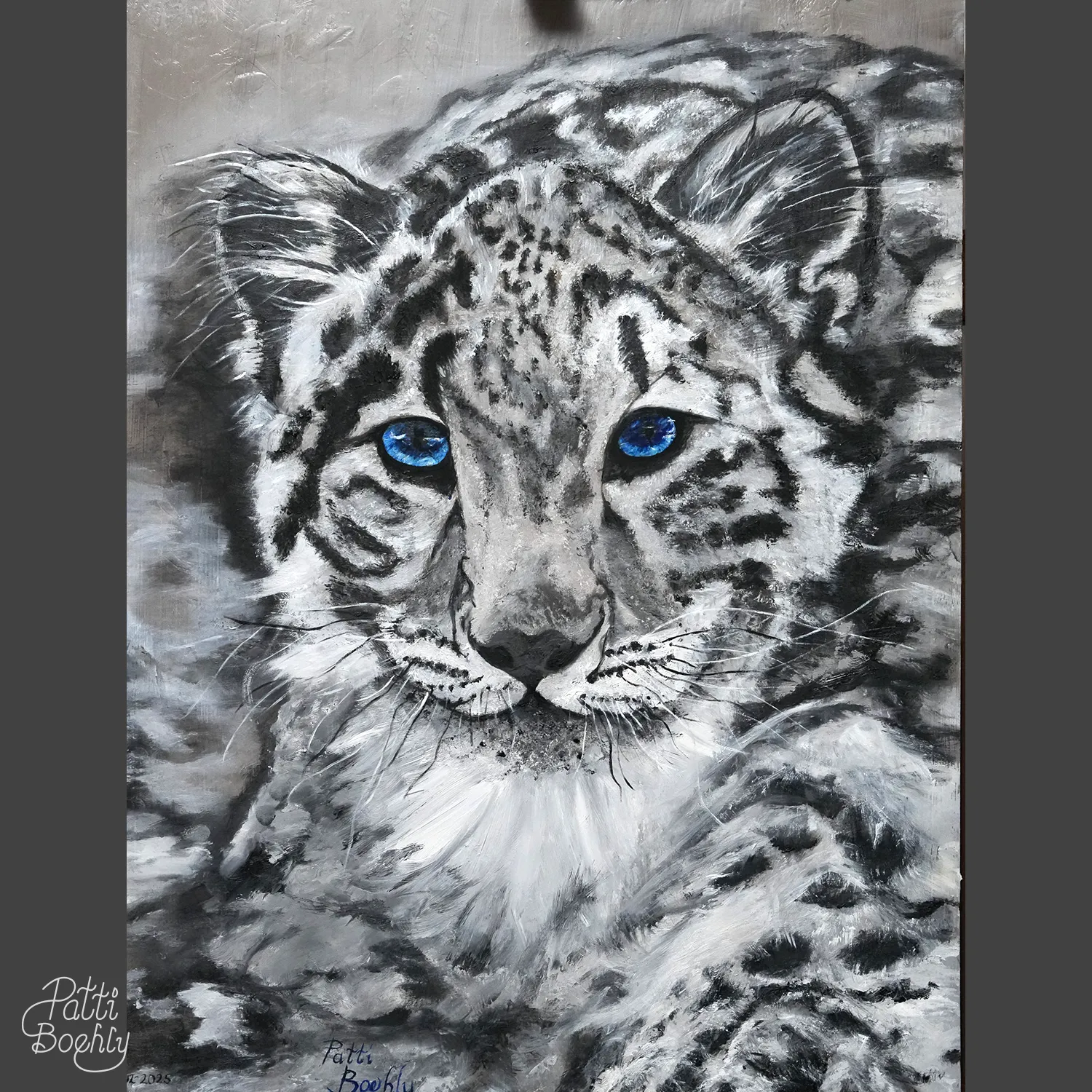 The Pounce - Patti Boehly Oil Painting