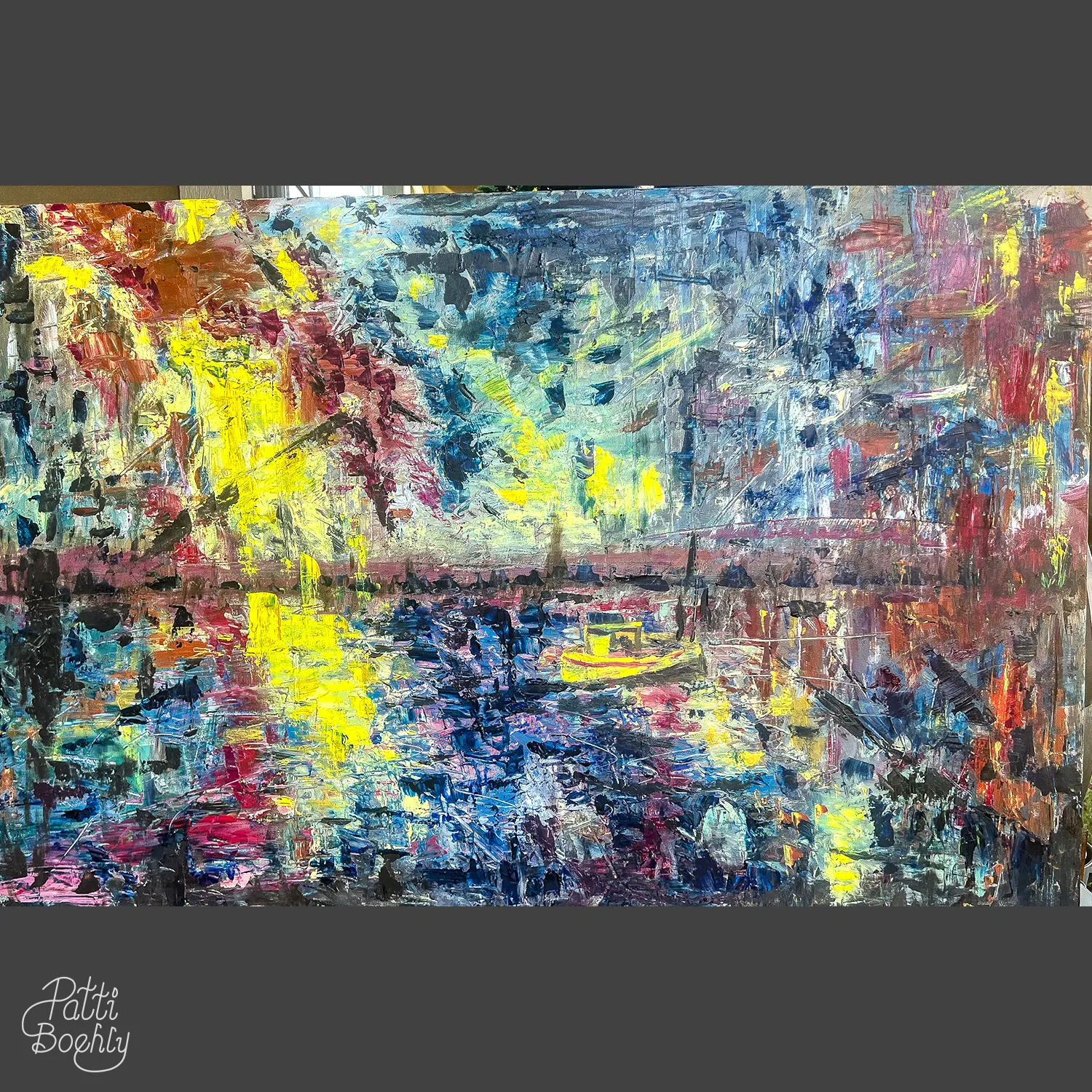 Whispering Waters - Patti Boehly Oil Painting